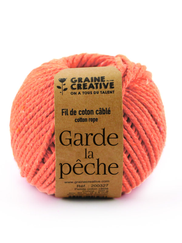 Cotton thread 200g Ø2.5mm x 80m – Peach