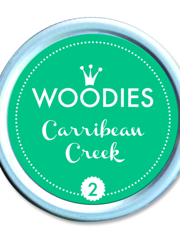 Woodies ink pad 35mm x 35mm – Caribbean Creek