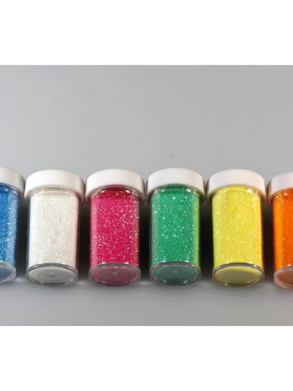 Paillettes diamantine assorties 6 couleurs AB 6x20g