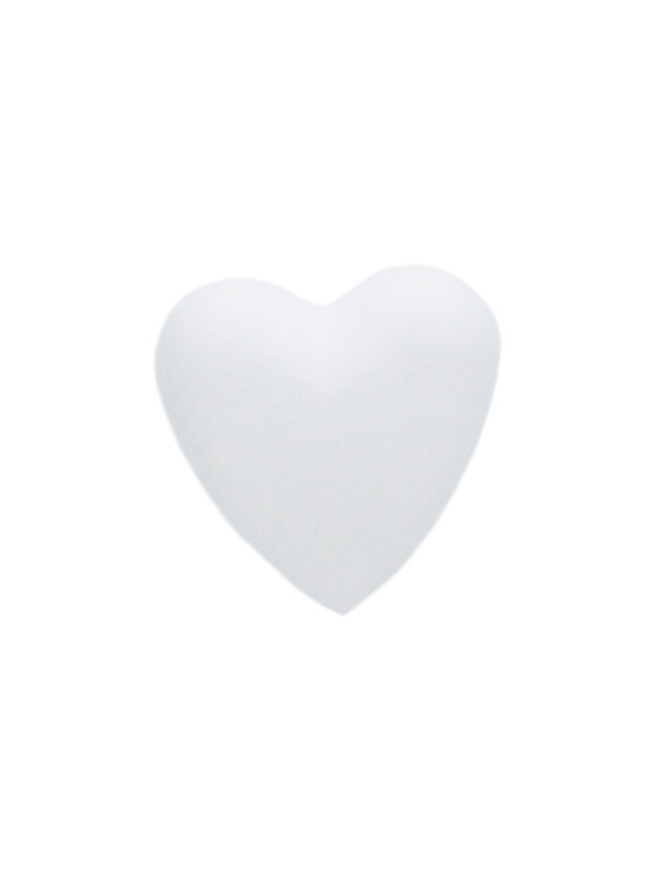 Styrofoam heart 5 cm (2 pcs)