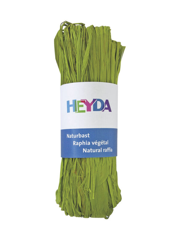 Natural raffia 50g – Lime green