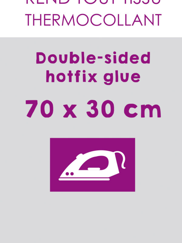 Double-sided hot-fix glue 700x300mm