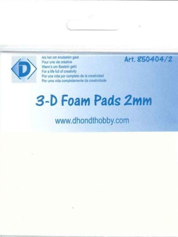 Double-sided foam tape 2 x 5 x 5 mm 10 x 10 cm 400 pcs