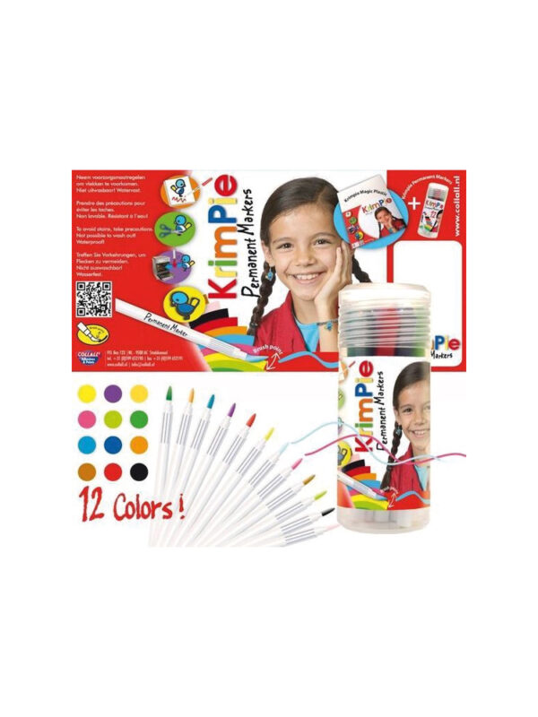 Collall permanent markers for shrink – 12 colors