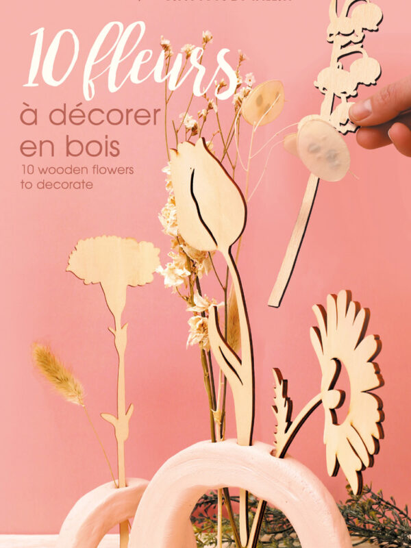 Wooden flowers plywood approx. 240 mm x 4 mm (10 pcs)