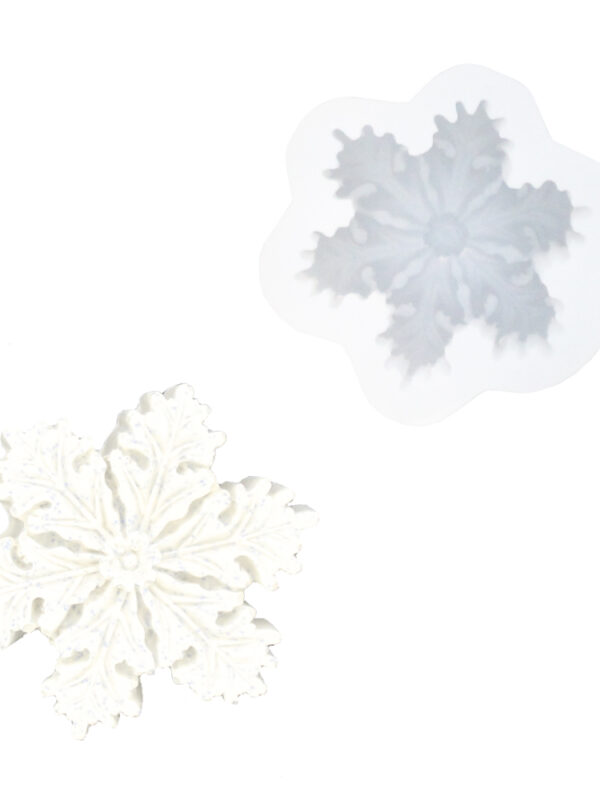 Silicone mould snowflake