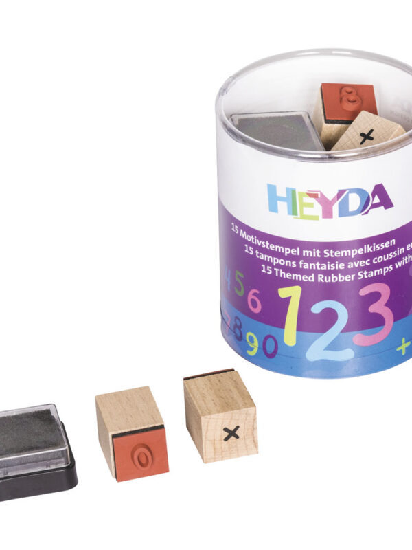 Stamp set numbers (15 pcs)