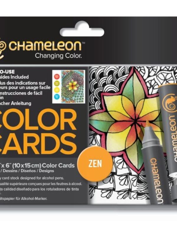 Chameleon color card - zen