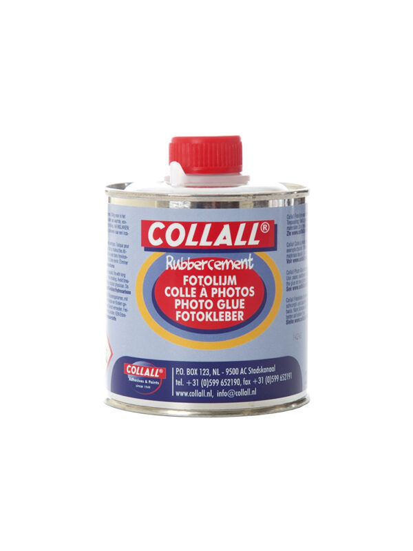 Collall photo glue tin + brush