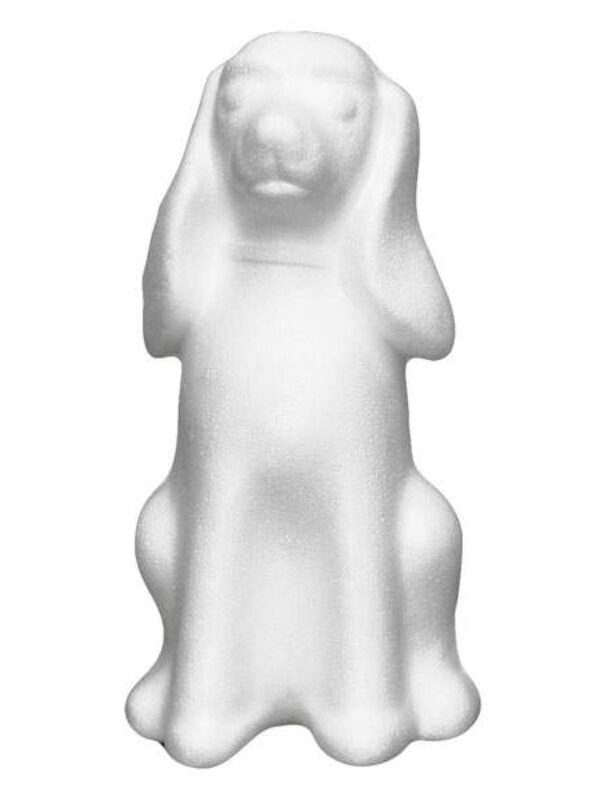 Styrofoam dog 24 cm