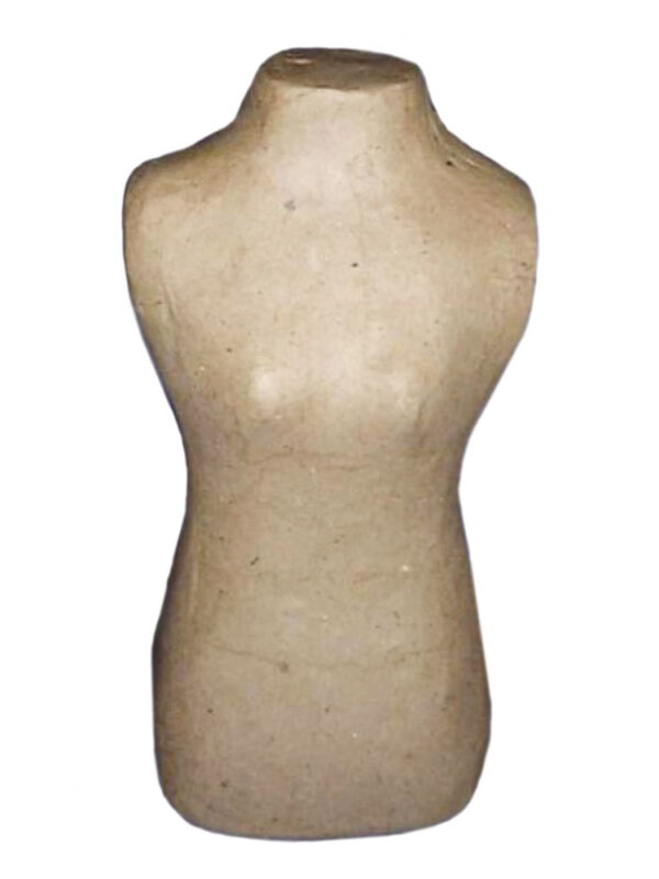 Papier en forme de torse 20 cm