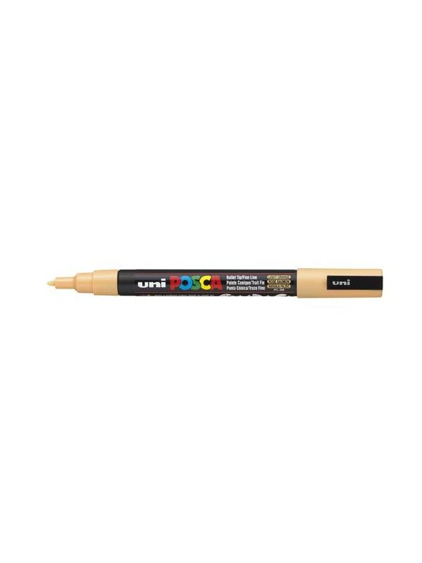 Posca paint marker PC3M fine conical tip - salmon pink