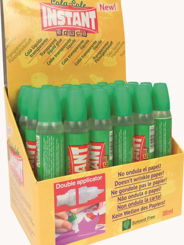 Transparent glue display 2 bits 35ml (24 pcs)