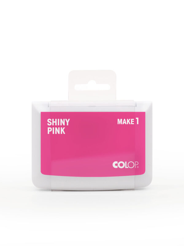 Stempelkissen MAKE 1 Stück 50 mm x 90 mm – Glänzendes Rosa