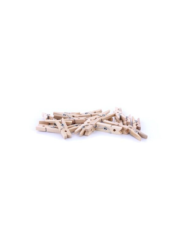 Mini clothespins 2.9cm (24 pcs)