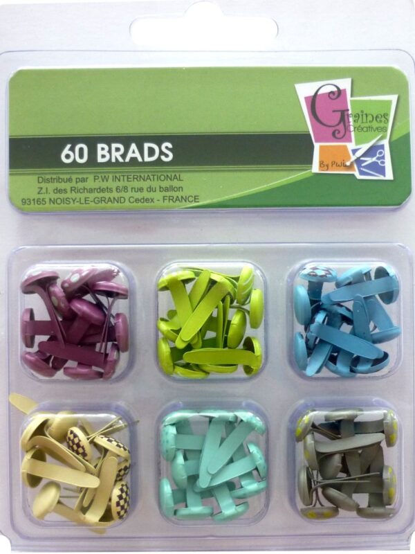 Split pins 11 mm – Ocean (60 pcs)
