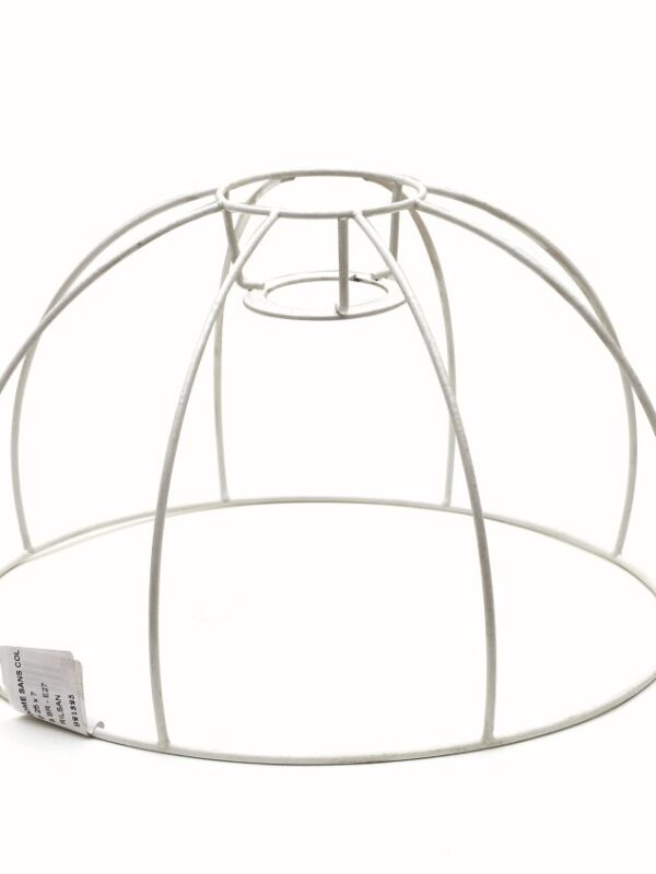 Dome without collar 25 x 7 E27 rilsan