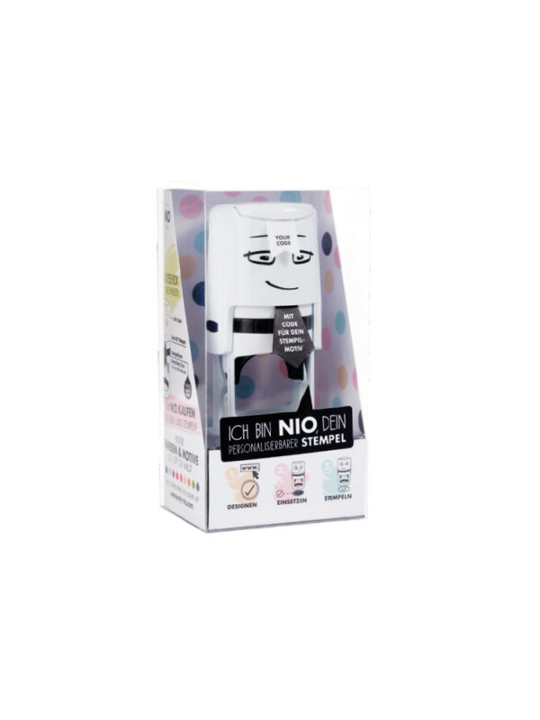 NIO stamp DE - Fancy grey