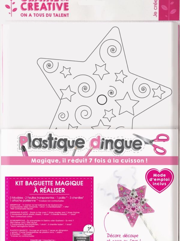 Crazy plastic kit 1 magic wand