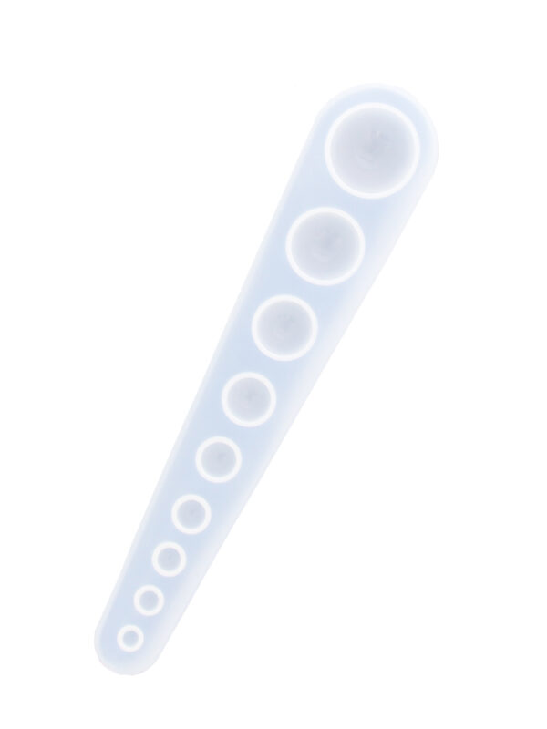 Moule en silicone demi-cercles