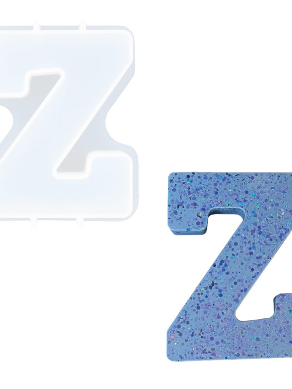 Lettre z en moule silicone