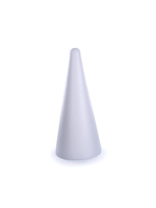 Styrofoam cone 10 x 25 cm