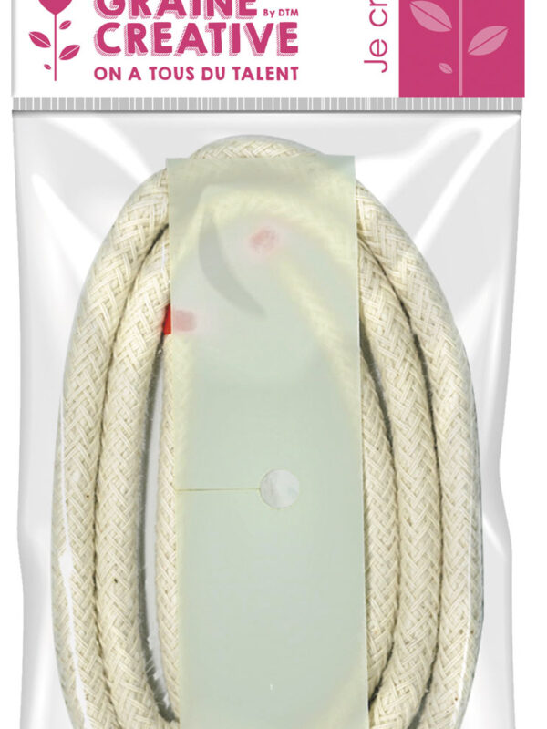 Candle wick cotton 1 m x 10 mm