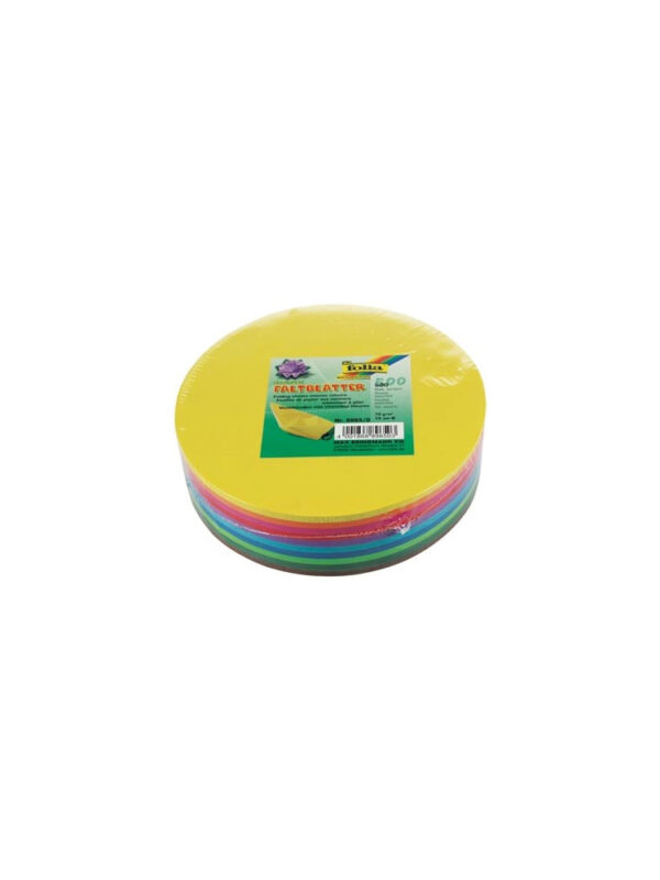 Round folding paper 15 cm P/500 mix