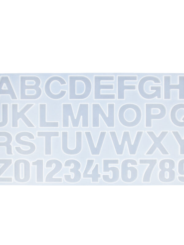 Silicone mould ABC & numbers
