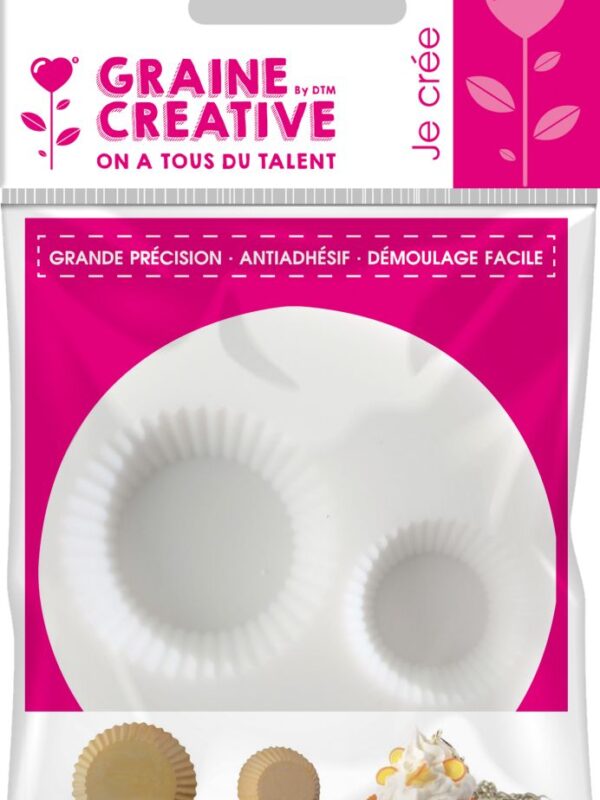 Mini silicone mould Ø70mm – Cupcakes