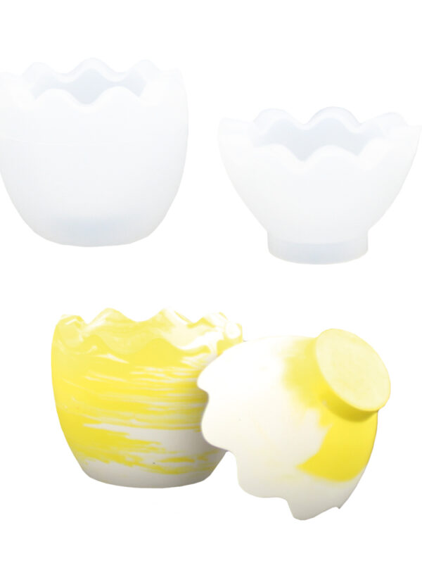 Silicone mould 2-part egg