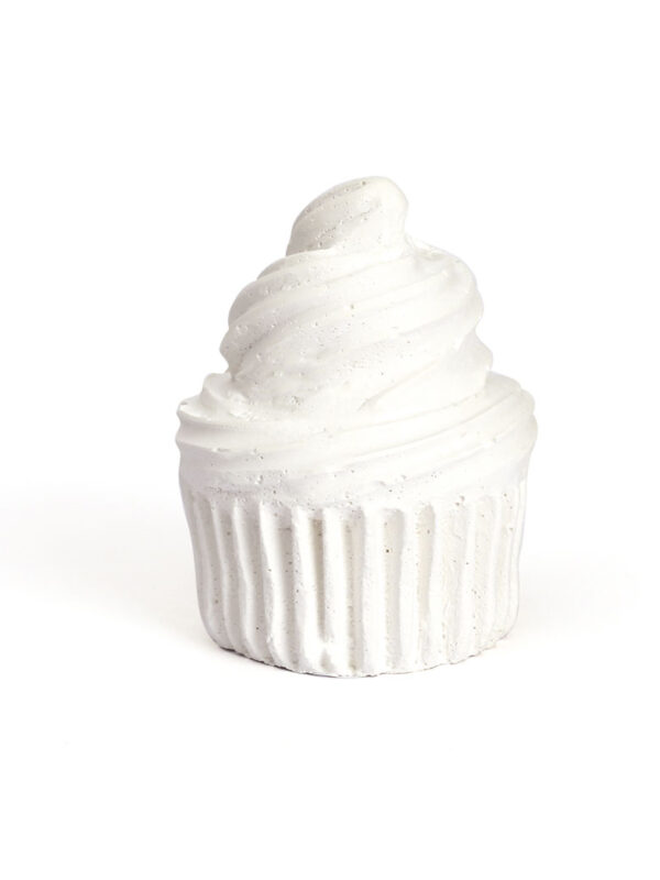 Plaster mold – Cupcake 40 mm x 40 mm x 55 mm (1 pc)