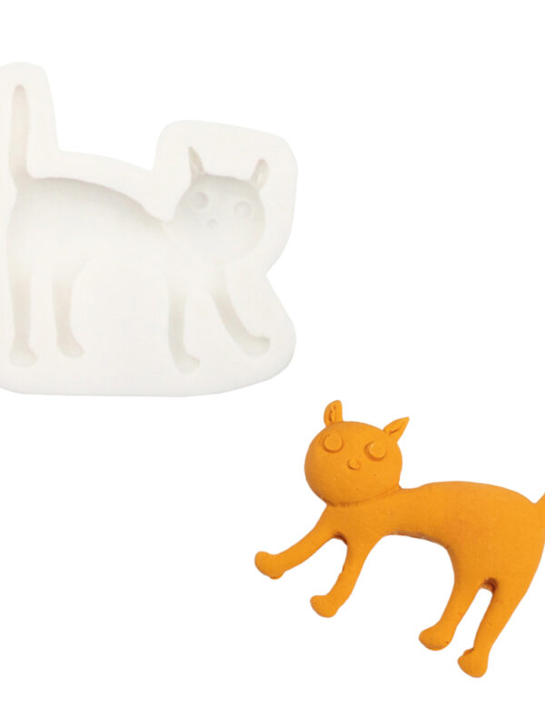 Silicone mould Halloween cat