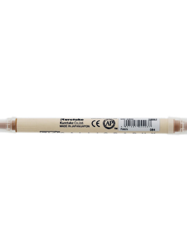 Zig Calligraphy dual tip 2mm & 5mm - fawn