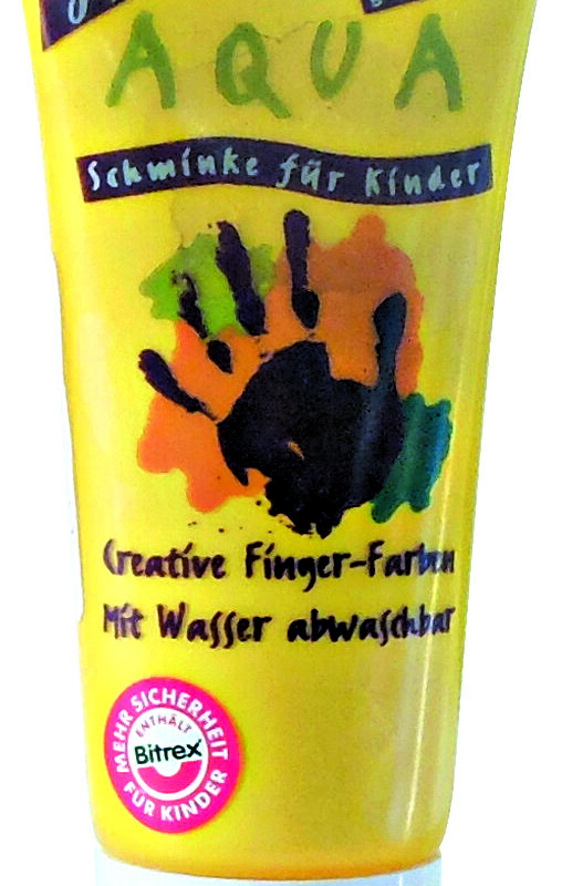 Aqua-gezichtsverf – Gele tube 30 ml