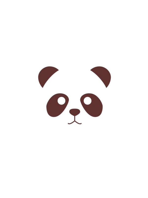 Wooden stamp - Panda