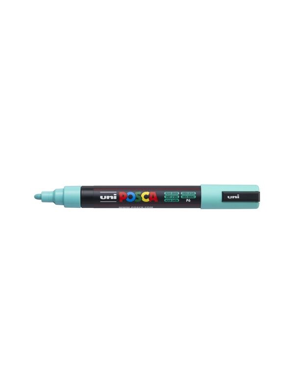 Paint marker medium conical tip - aqua green