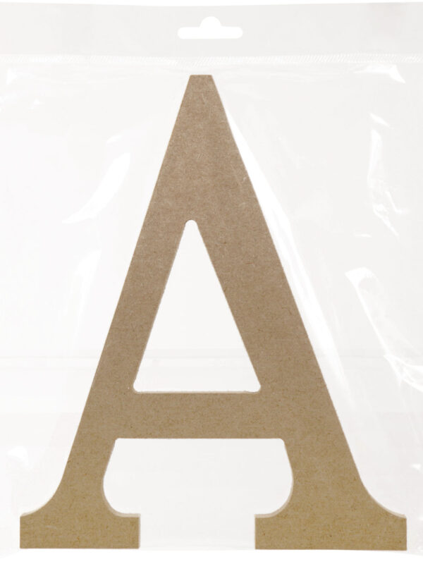 MDF letter 220 mm x 12 mm - A