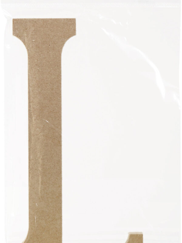 MDF letter 220 mm x 12 mm - L