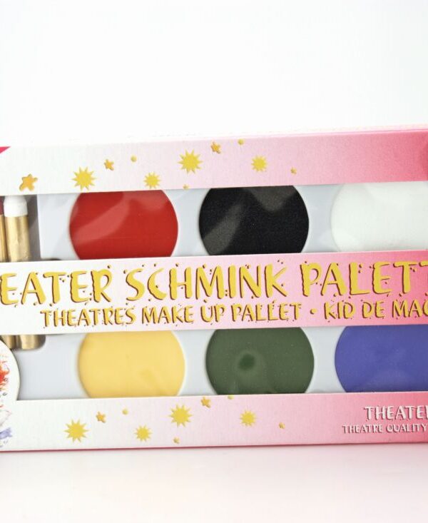 Make-up palet 6 kleuren en sticks