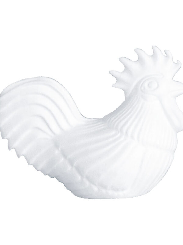 Styrofoam rooster 20 cm