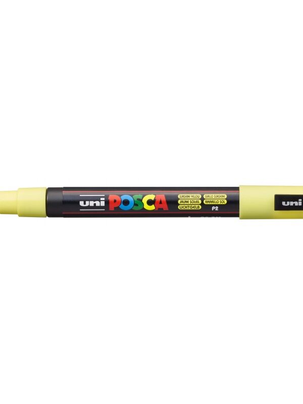 Posca-Farbstift PC-3M mit feiner konischer Spitze – Sonnengelb
