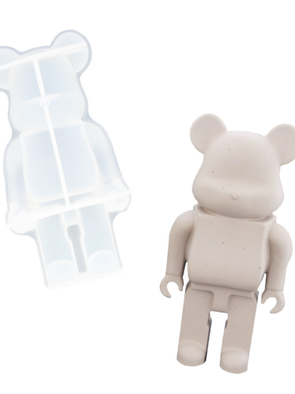 Moule en silicone ours robot