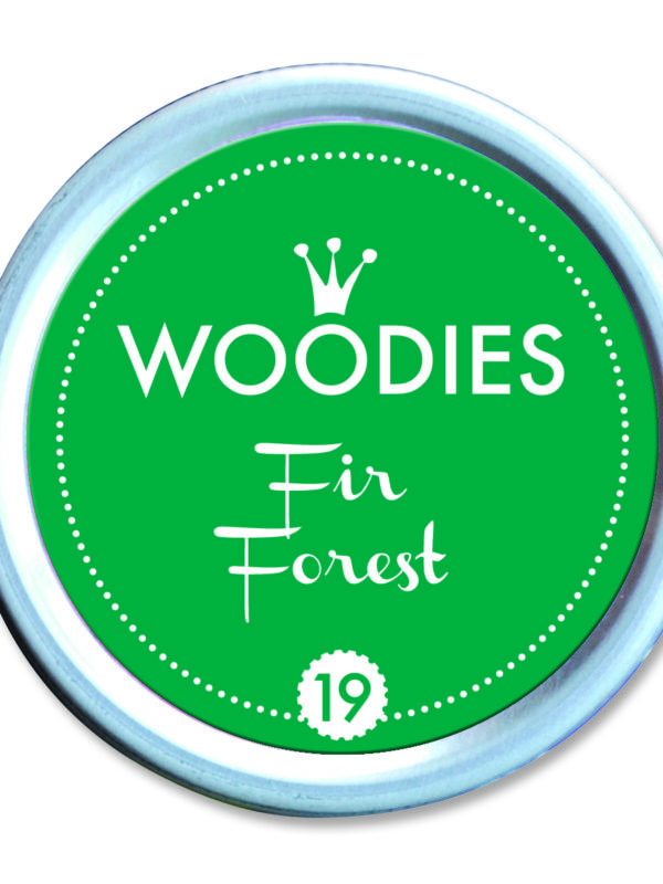 Woodies ink pad 35mm x 35mm – Fir Forest