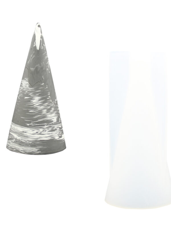 Silicone mould cone