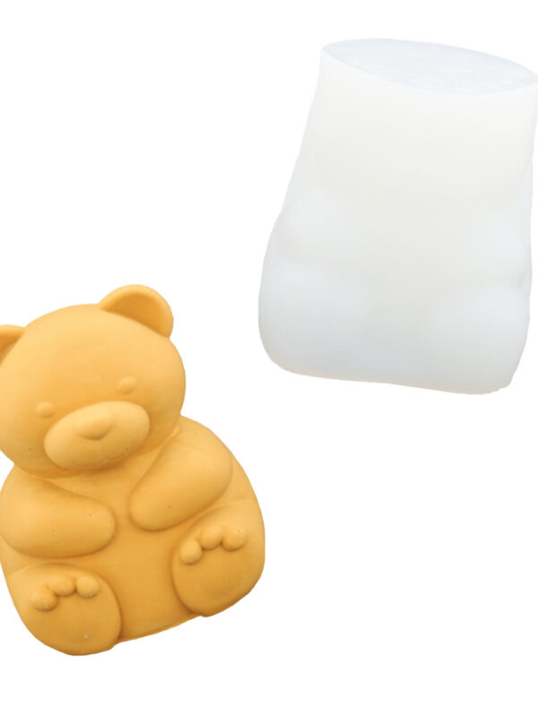 Moule en silicone ours mignon