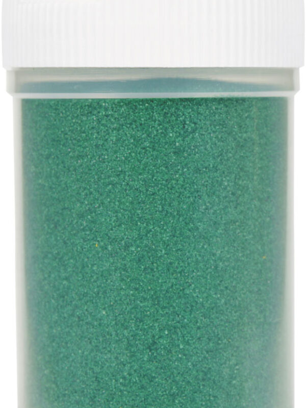 Jar colored sand 230 g – Dark green no. 5