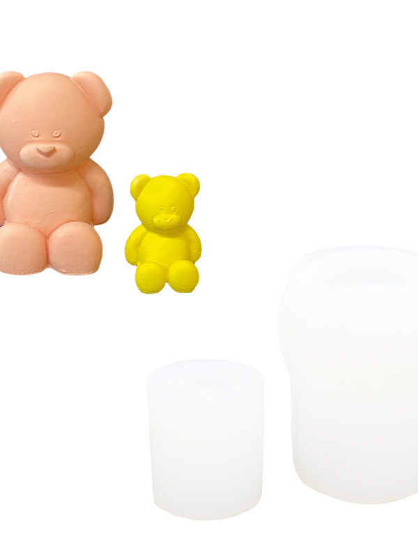 Ensemble de moules en silicone pour ours en peluche grand et petit