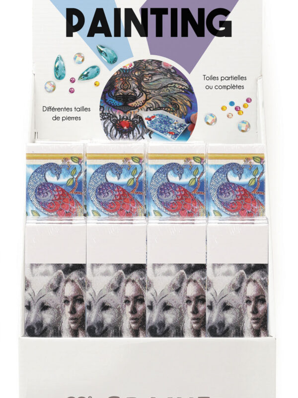 Diamond painting display
