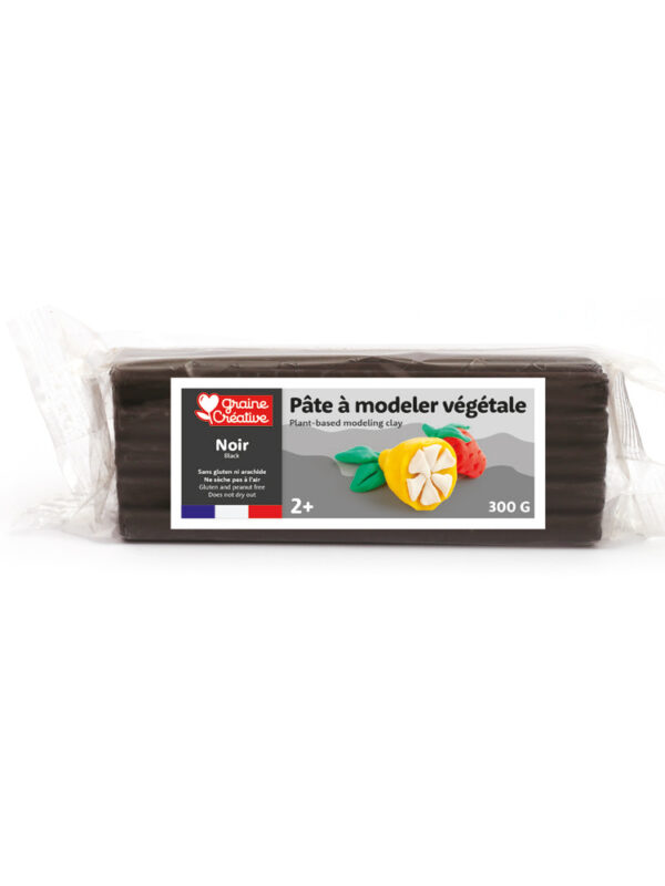 Vegetable modelling clay 300g – Black